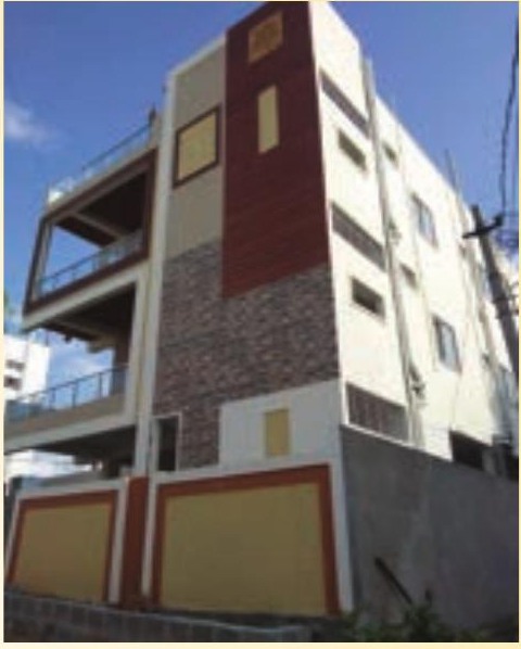 Completed custom residence in Vijayawada